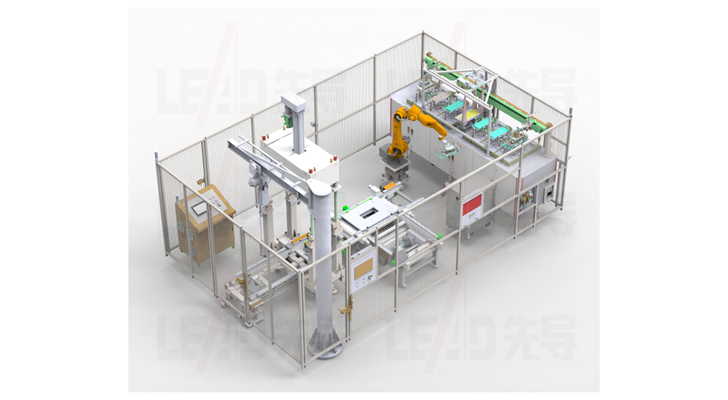 燃料电池单六轴电堆组装设备